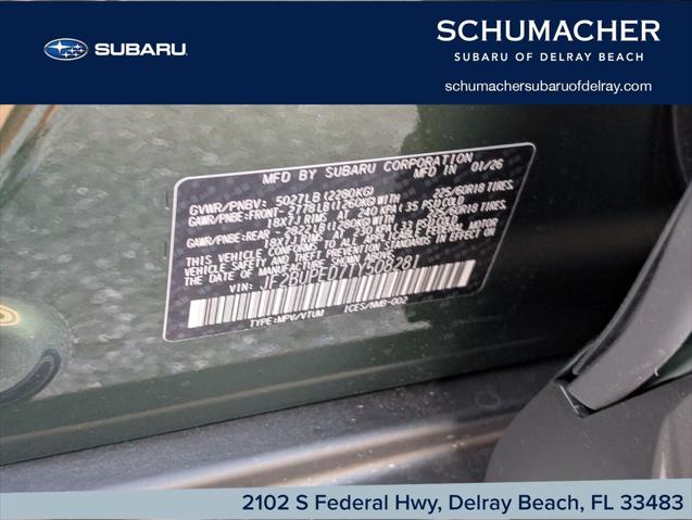 2026 Subaru Outback Touring