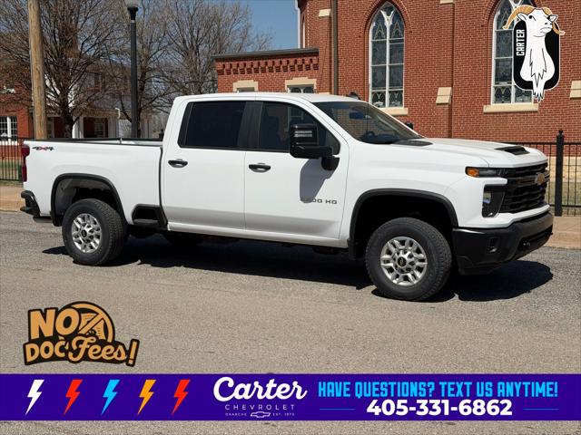 2026 Chevrolet Silverado 2500HD Crew Cab, Standard Bed, WT, 4WD for sale in Okarche, OK