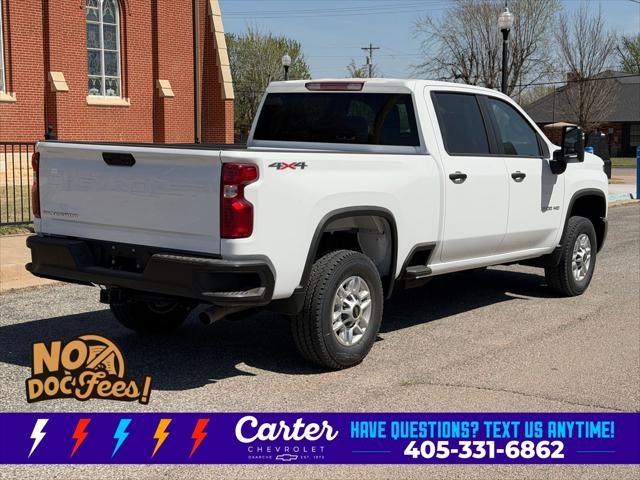 2026 Chevrolet Silverado 2500HD Crew Cab, Standard Bed, WT, 4WD