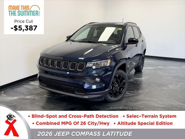 2026 Jeep Compass COMPASS LATITUDE ALTITUDE 4X4