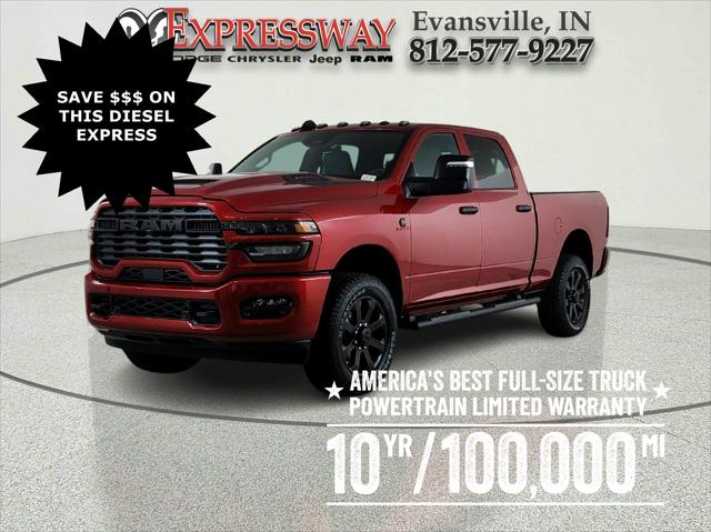 2026 RAM 2500 RAM 2500 BLACK EXPRESS CREW CAB 4X4 64 BOX