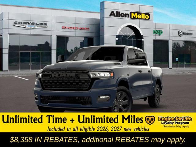 2026 RAM Ram 1500 RAM 1500 BIG HORN CREW CAB 4X4 57 BOX