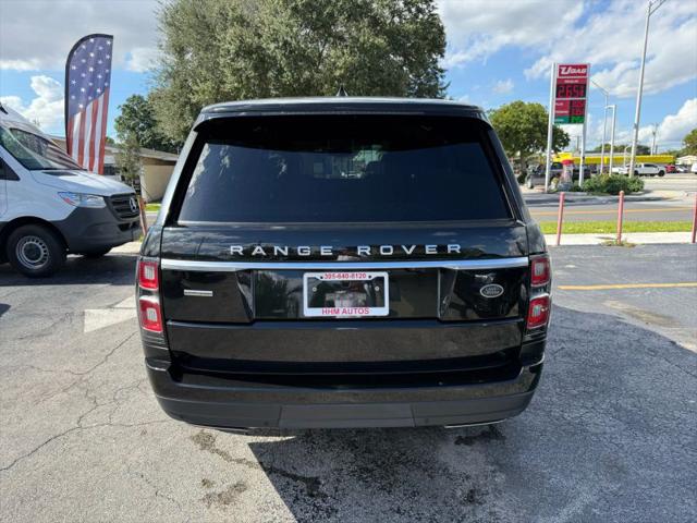 2019 Land Rover Range Rover 5.0L V8 Supercharged