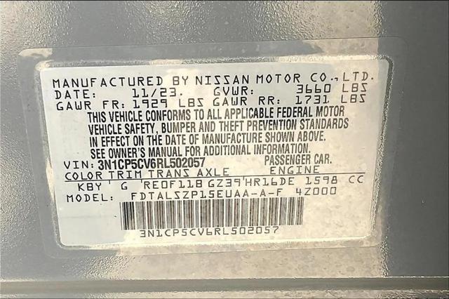 2024 Nissan Kicks SV Xtronic CVT