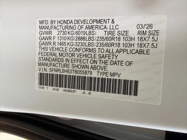 2026 Honda Odyssey EX-L