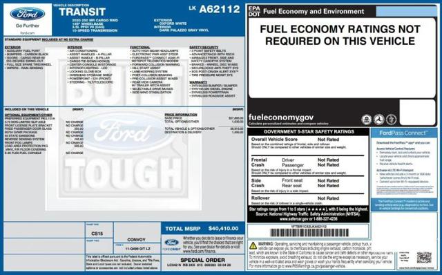2020 Ford Transit Cargo Van Medium Roof w/LWB