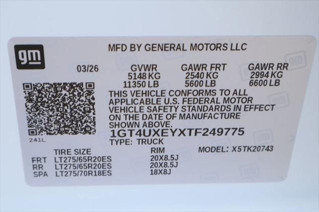 2026 GMC Sierra 2500HD Crew Cab, Standard Bed, Denali Ultimate, 4WD