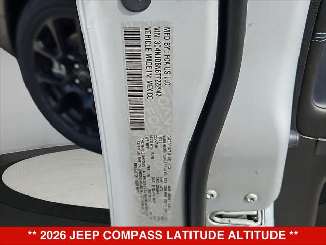 2026 Jeep Compass Latitude Altitude