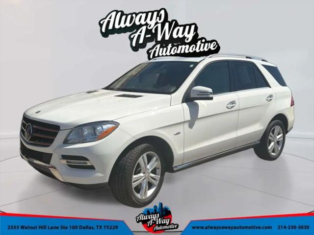 2012 Mercedes-Benz ML 350 4MATIC for sale in Dallas, TX