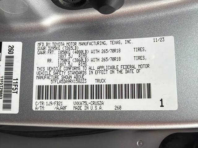 2024 Toyota Tundra SR5