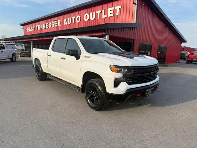 2022 Chevrolet Silverado 1500 4WD Crew Cab Standard Bed Custom Trail Boss for sale in Athens, TN