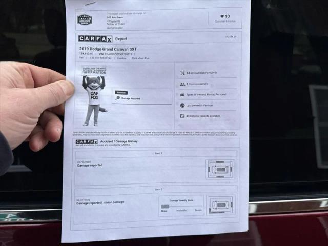 2019 Dodge Grand Caravan SXT
