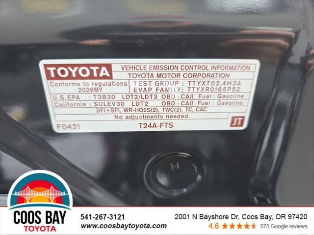 2026 Toyota Tacoma TRD Sport