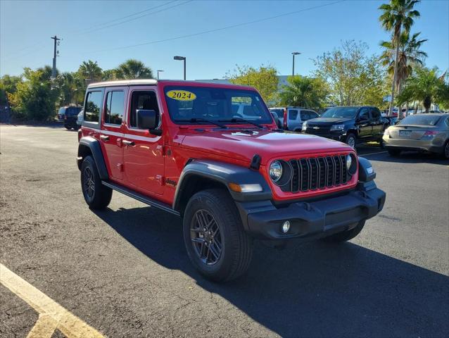 2024 Jeep Wrangler 4-Door Sport S 4x4