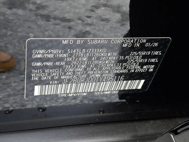 2026 Subaru Outback Touring XT