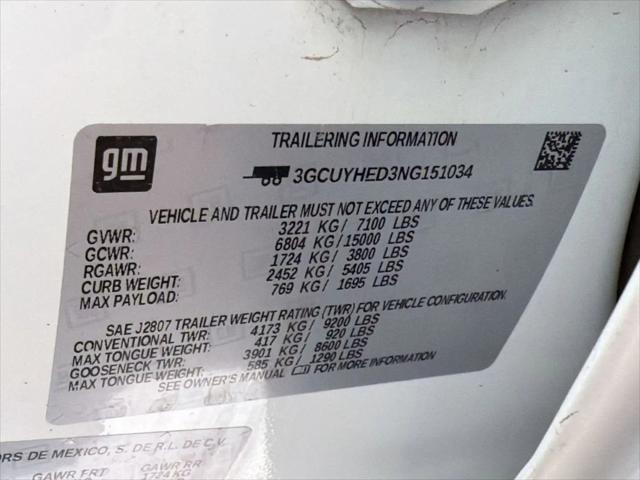 2022 Chevrolet Silverado 1500 4WD Crew Cab Short Bed High Country