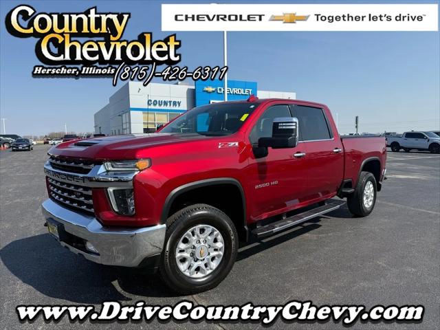 2021 Chevrolet Silverado 2500HD 4WD Crew Cab Standard Bed LTZ for sale in Herscher, IL