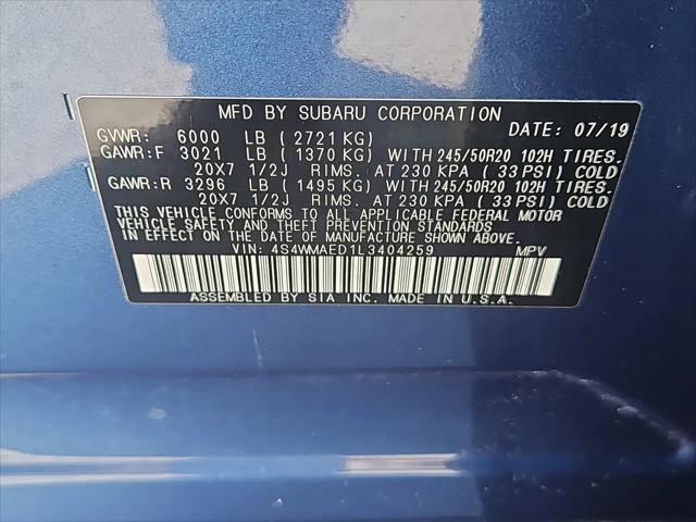 2020 Subaru Ascent Premium