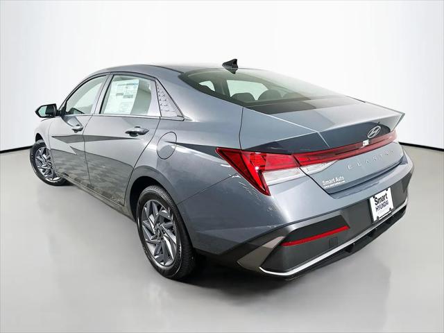 2026 Hyundai Elantra Hybrid Blue