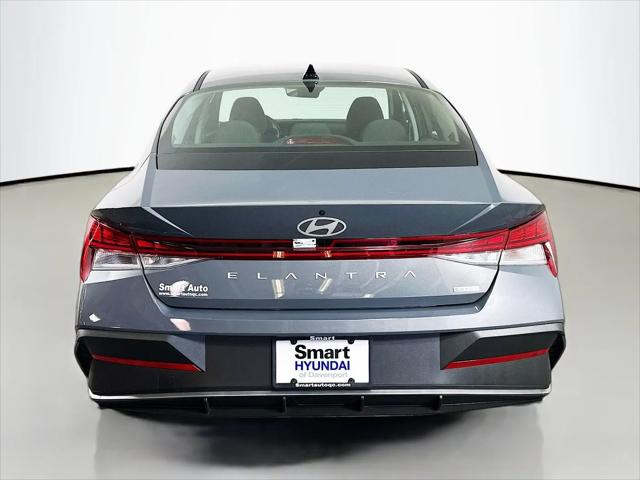 2026 Hyundai Elantra Hybrid Blue