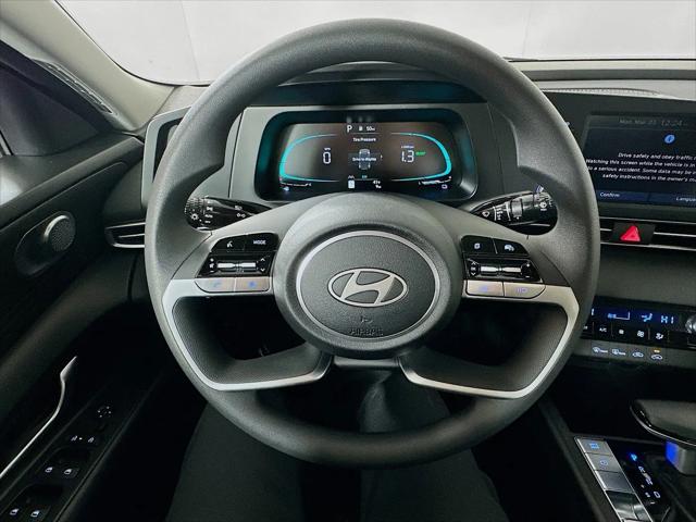 2026 Hyundai Elantra Hybrid Blue