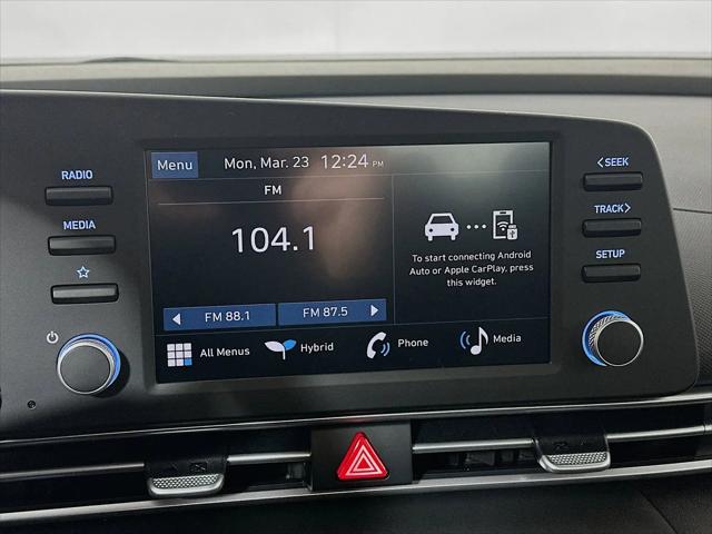 2026 Hyundai Elantra Hybrid Blue