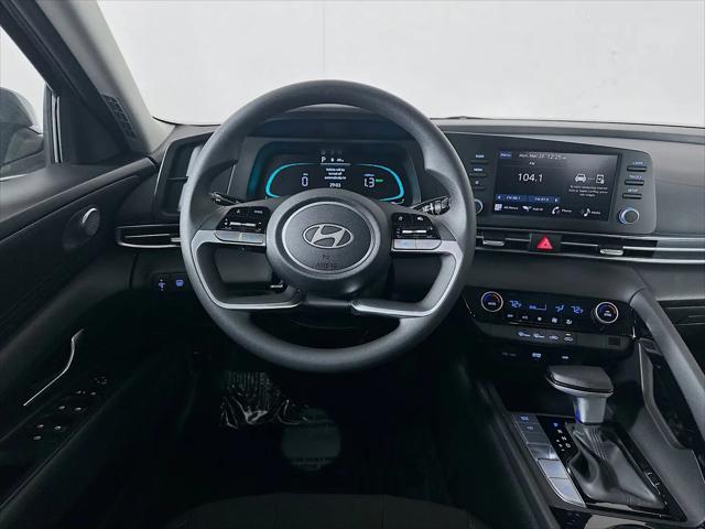 2026 Hyundai Elantra Hybrid Blue