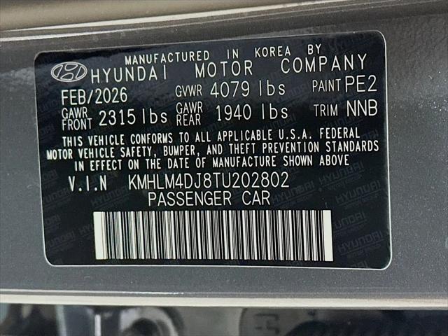 2026 Hyundai Elantra Hybrid Blue