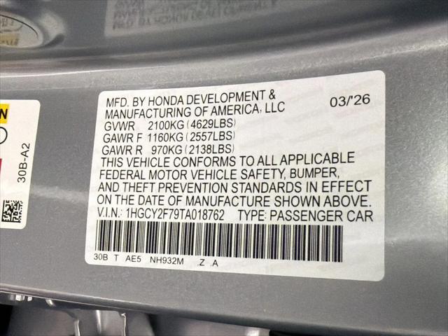 2026 Honda Accord Sedan Sport-L