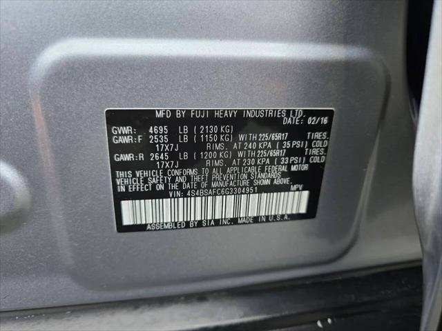 2016 Subaru Outback 2.5i Premium