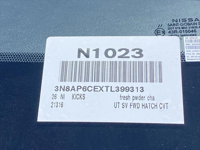 2026 Nissan Kicks SV
