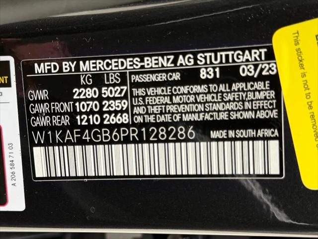2023 Mercedes-Benz C-CLASS C 300 Sedan