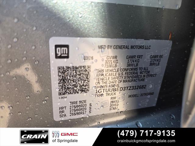 2026 GMC Sierra 1500 Crew Cab, Short Bed, SLE, 4WD