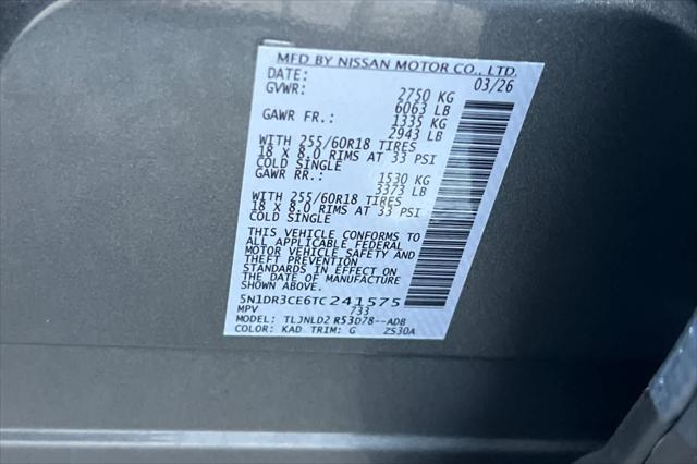 2026 Nissan Pathfinder SL