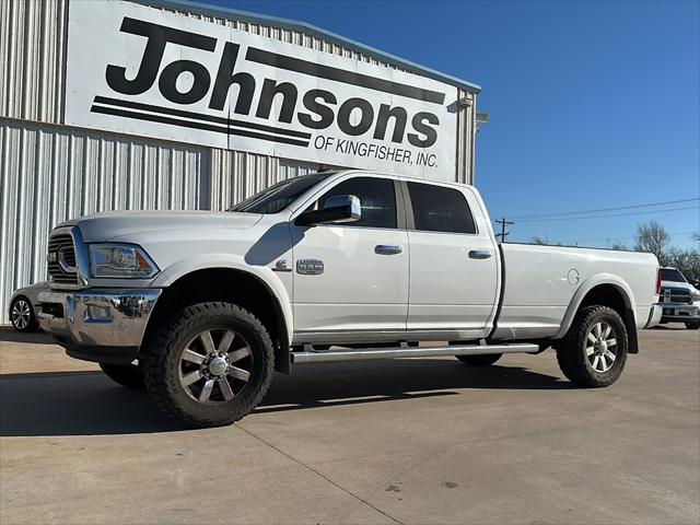 2018 Ram 3500 Laramie Longhorn Crew Cab 4x4 8' Box for sale in Kingfisher, OK