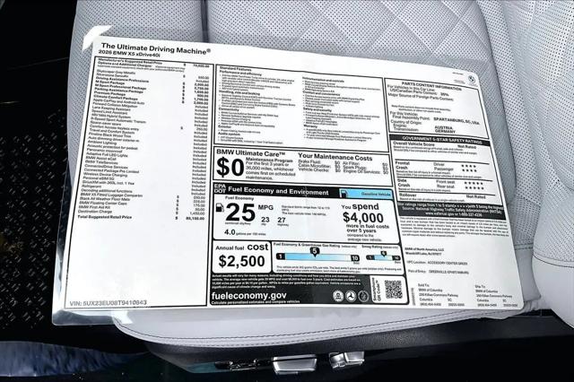 2026 BMW X5 xDrive40i