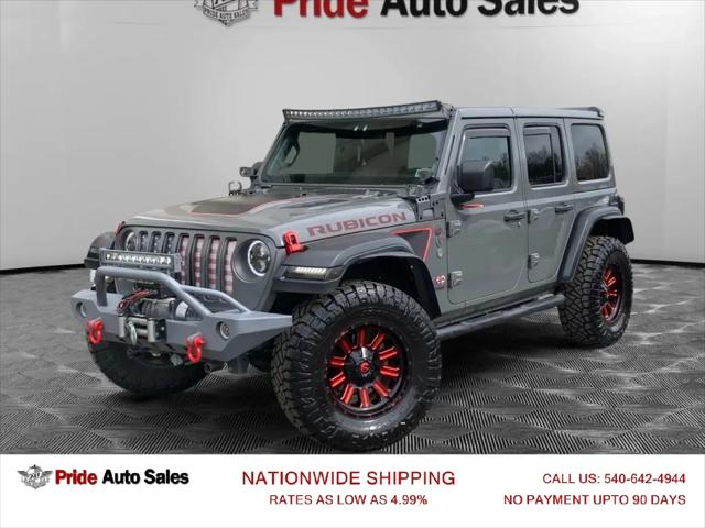 2019 Jeep Wrangler Unlimited Rubicon 4x4 for sale in Fredericksburg, VA