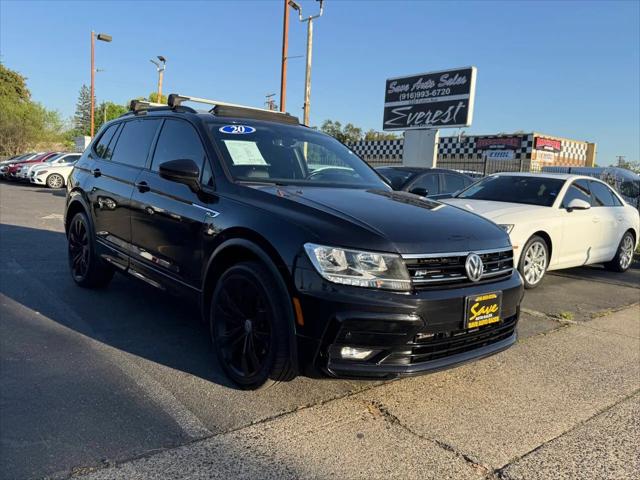 2020 Volkswagen Tiguan 2.0T SE R-Line Black for sale in Sacramento, CA