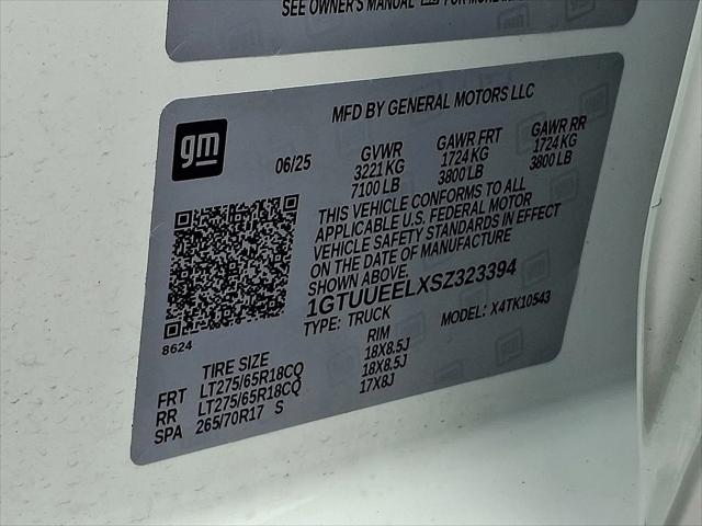 2025 GMC Sierra 1500 4WD Crew Cab Short Box AT4
