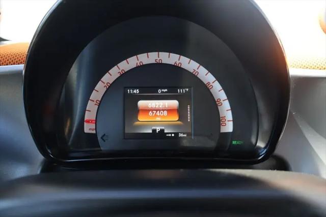 2018 smart fortwo electric drive pure