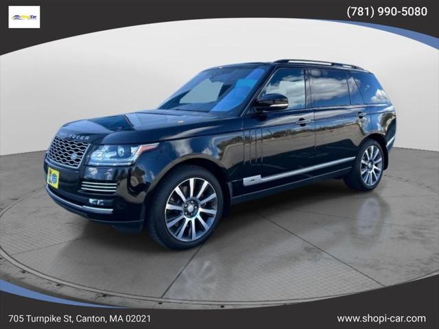 2017 Land Rover Range Rover 5.0L V8 Supercharged Autobiography for sale in Canton, MA