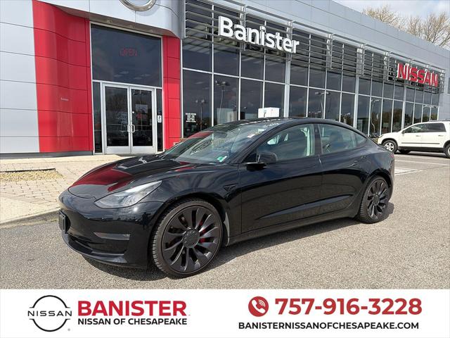 2021 Tesla Model 3 Performance Dual Motor All-Wheel Drive for sale in Chesapeake, VA
