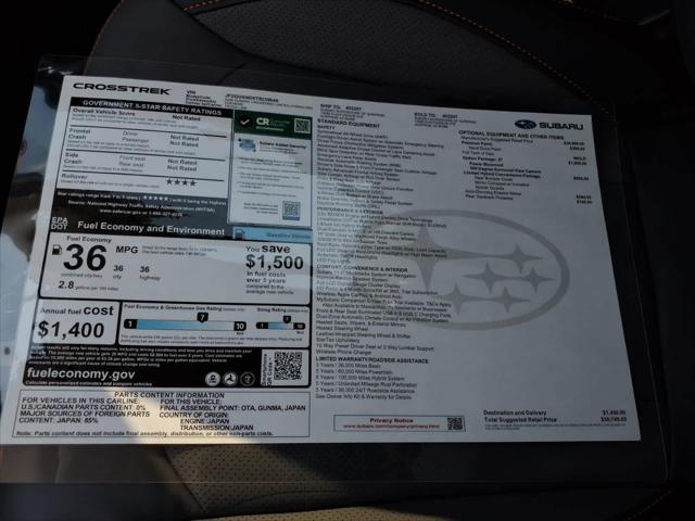 2026 Subaru Crosstrek Limited