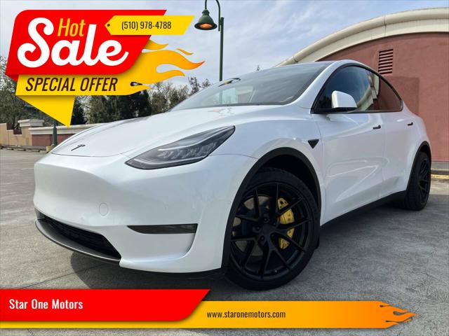 2022 Tesla Model Y Long Range AWD 4dr Crossover for sale in Hayward, CA