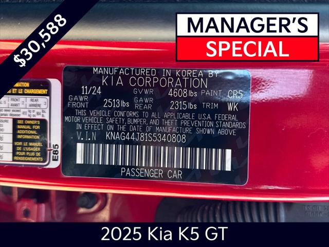 2025 Kia K5 GT