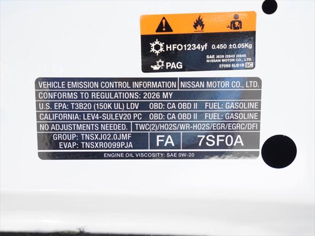 2026 Nissan Sentra SV