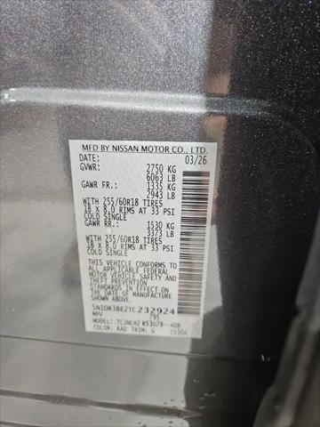 2026 Nissan Pathfinder SV