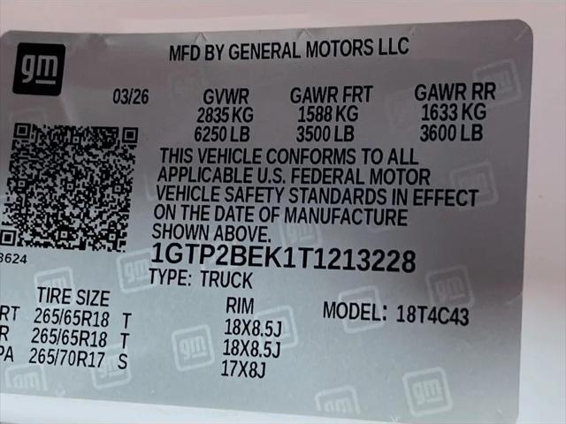 2026 GMC Canyon Elevation, 4WD