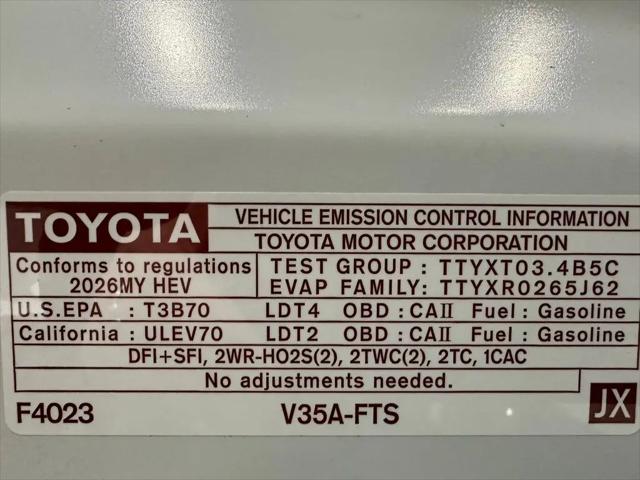 2026 Toyota Sequoia Limited