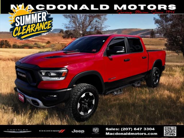 2022 Ram 1500 Rebel Crew Cab 4x4 5'7" Box for sale in Bridgton, ME